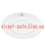B66957832  Mercedes-Benz Plate White