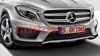 A1568801500 Спойлер бампера AMG Mercedes GLA class X156