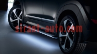D7370ADE10 Подножки боковые с подсветкой Hyundai Tucson 2